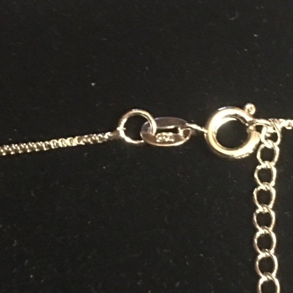 💎1 LEFT💎COLOR PENDENT AND BOX CHAIN - Picture 5 of 7